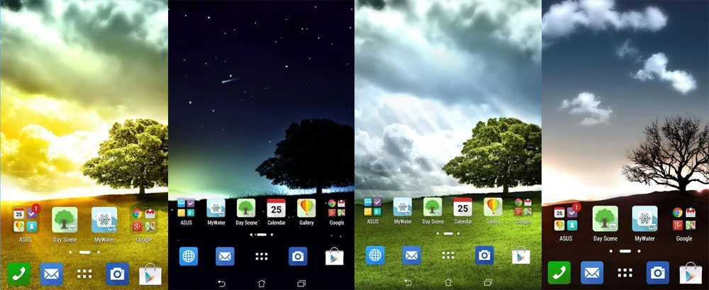 tema android keren asus live wallpaper