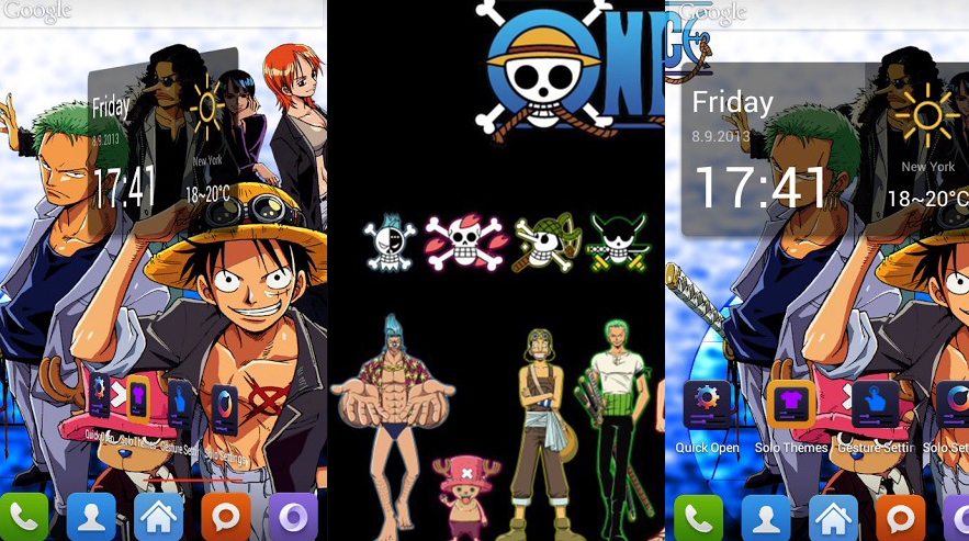 tema android one pice