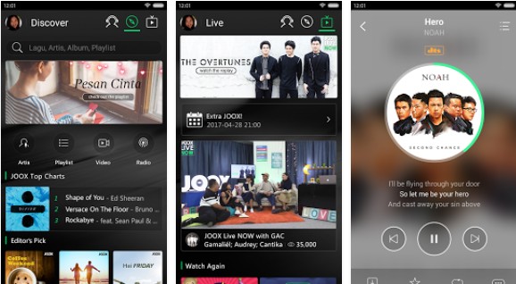 aplikasi streaming musik terlengkap android