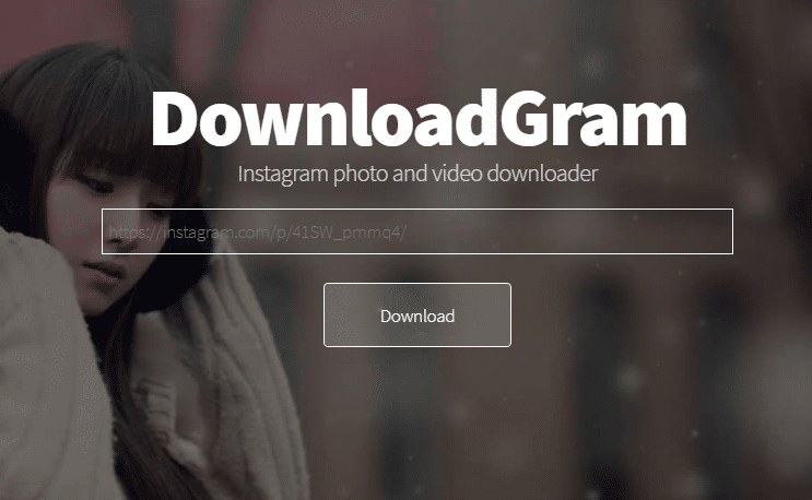 Instagram photo and video downloader