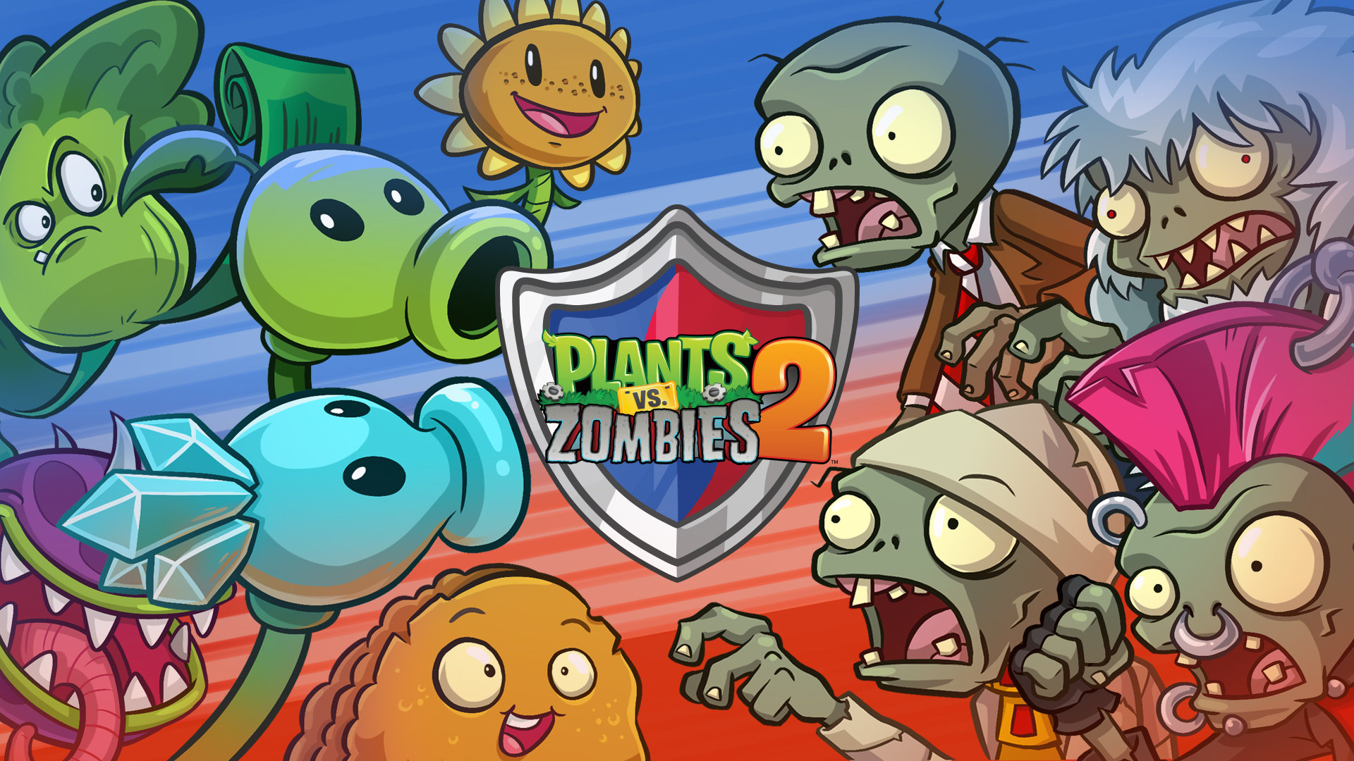 Game Terbaru Offline Android Strategi Plants Vs. Zombie 2 