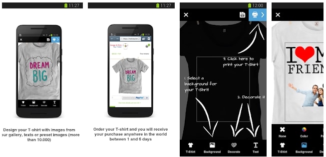 10 Aplikasi  Desain  Baju Android Cara Membuat Desain  Kaos  