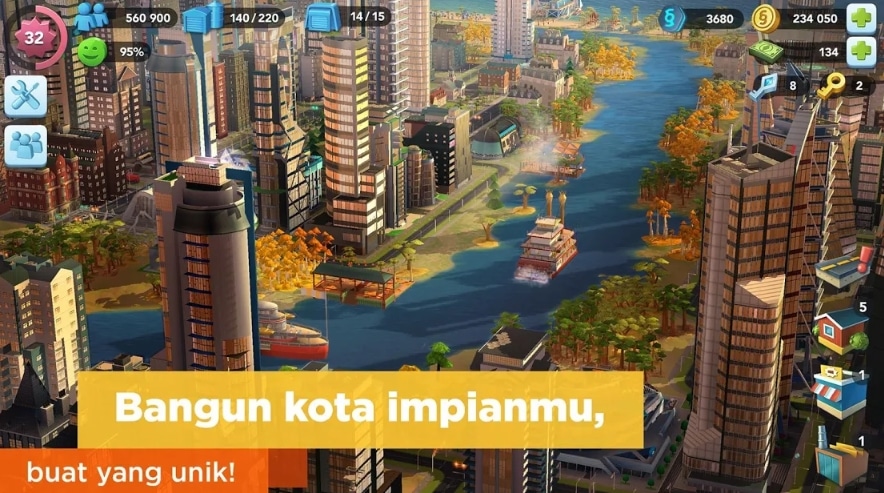 Game Bangun Kota SimCity BuildIt