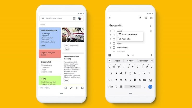 Google Keep - Catatan dan Daftar