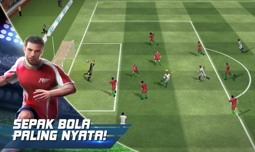 Real Football Game Sepak Bola HP Android