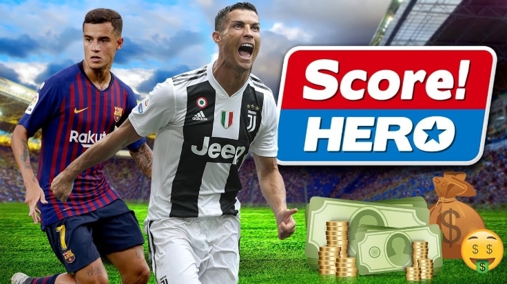 Score Hero Game Sepak Bola HP Android