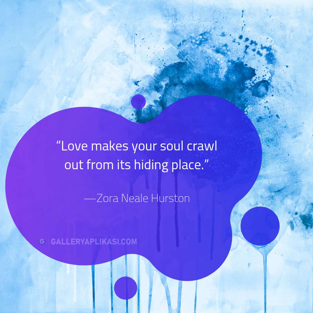 Love makes your soul crawl