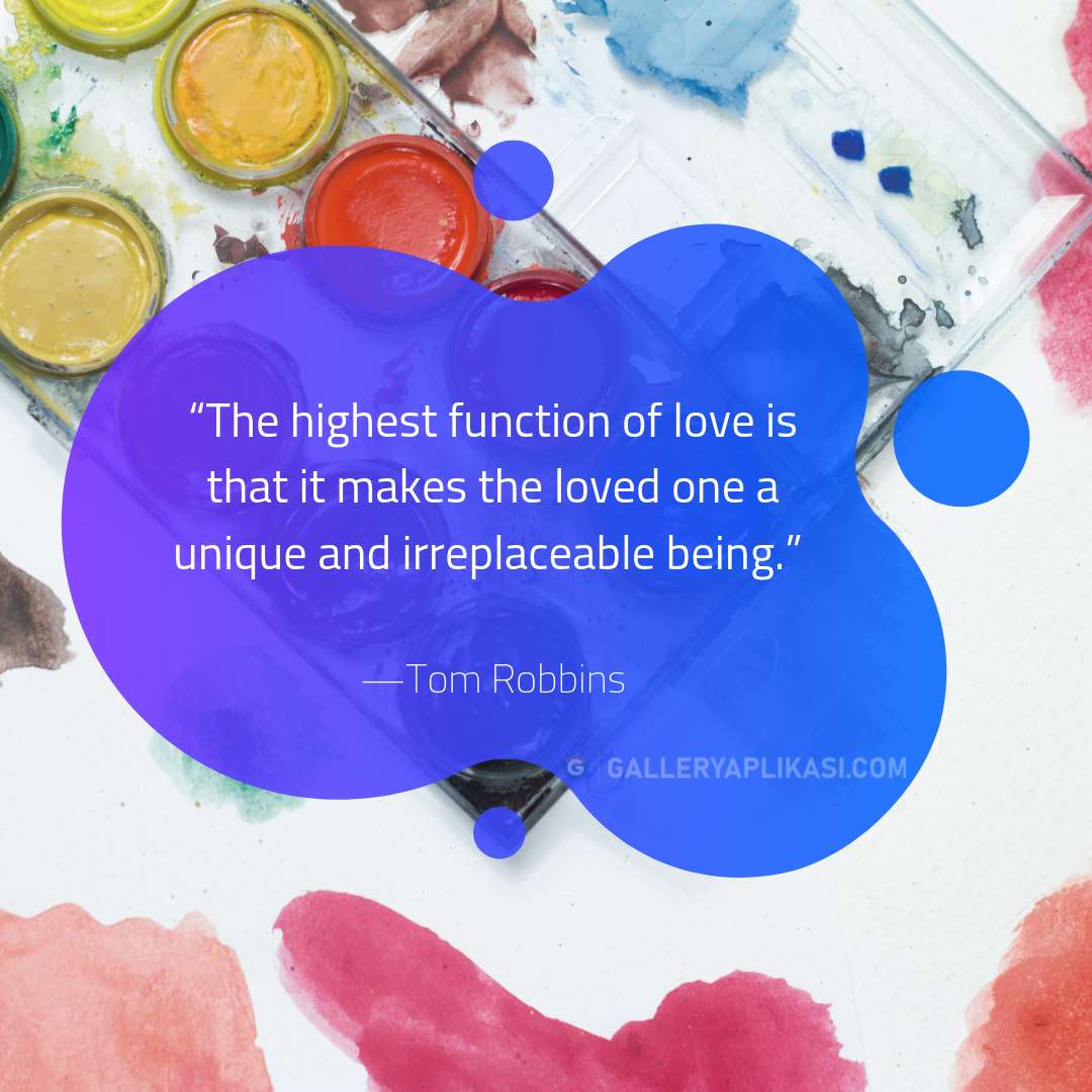 The highest function of love