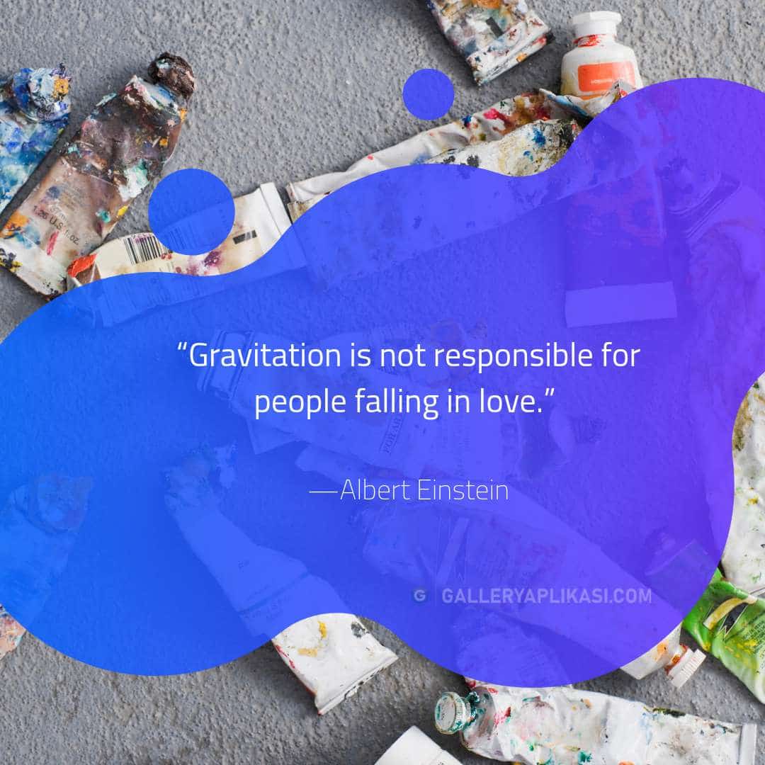 Gravitation is not responsible