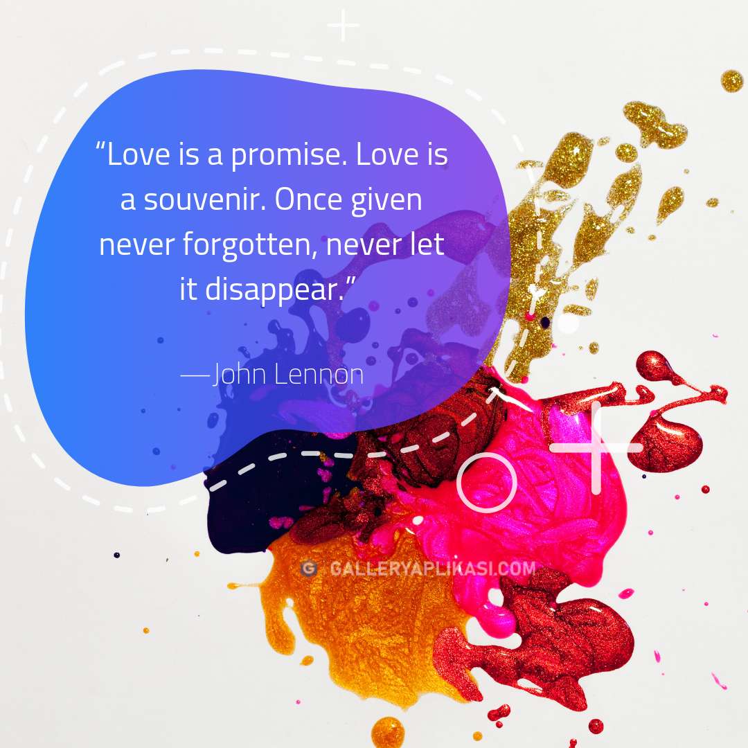 Love is a promise