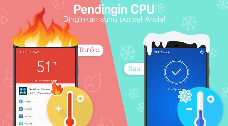 Pendingin CPU Android