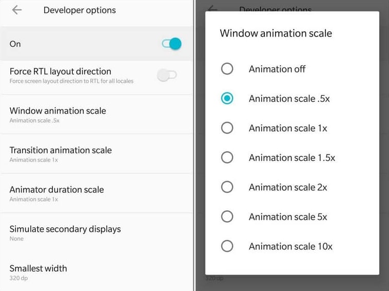 Setting Animasi Android