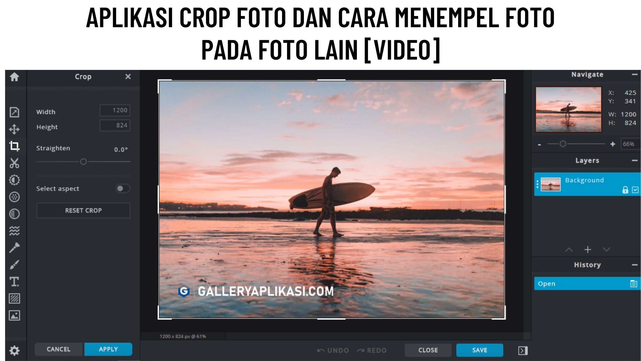  Aplikasi  Crop Foto  dan Cara Menempel Foto  Pada Foto  Lain