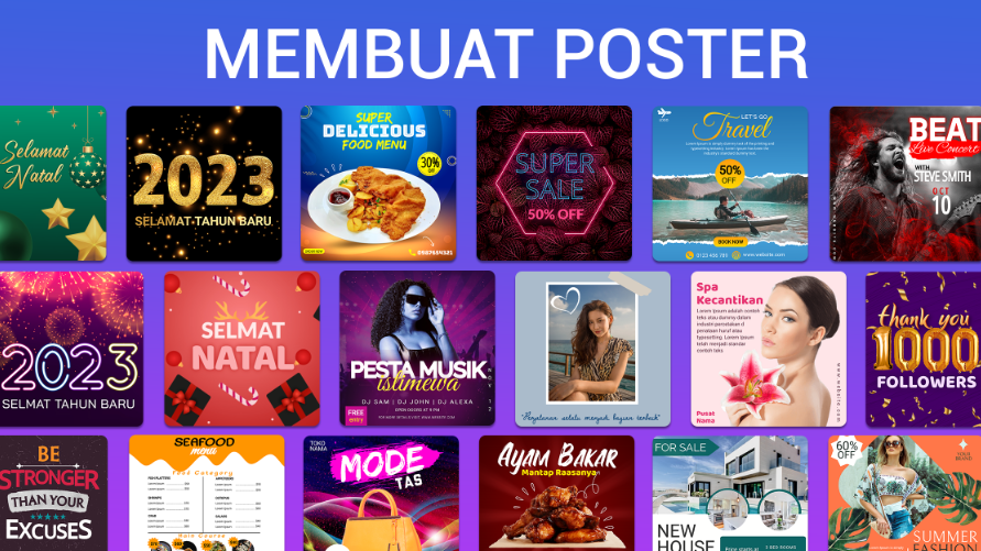Aplikasi Membuat Poster, brosur, banner