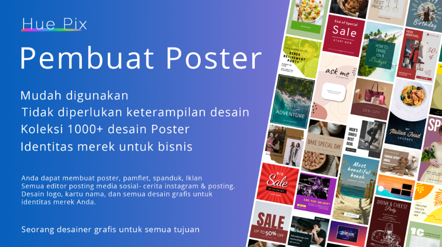 Desain Grafis, Banner, Aplikasi untuk Membuat Poster