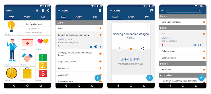 Bravolol: Aplikasi untuk Belajar Bahasa Korea