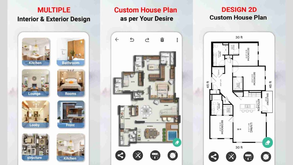 3d house design app android