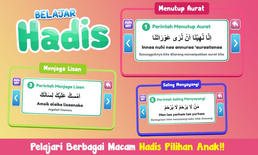 Game hadist anak