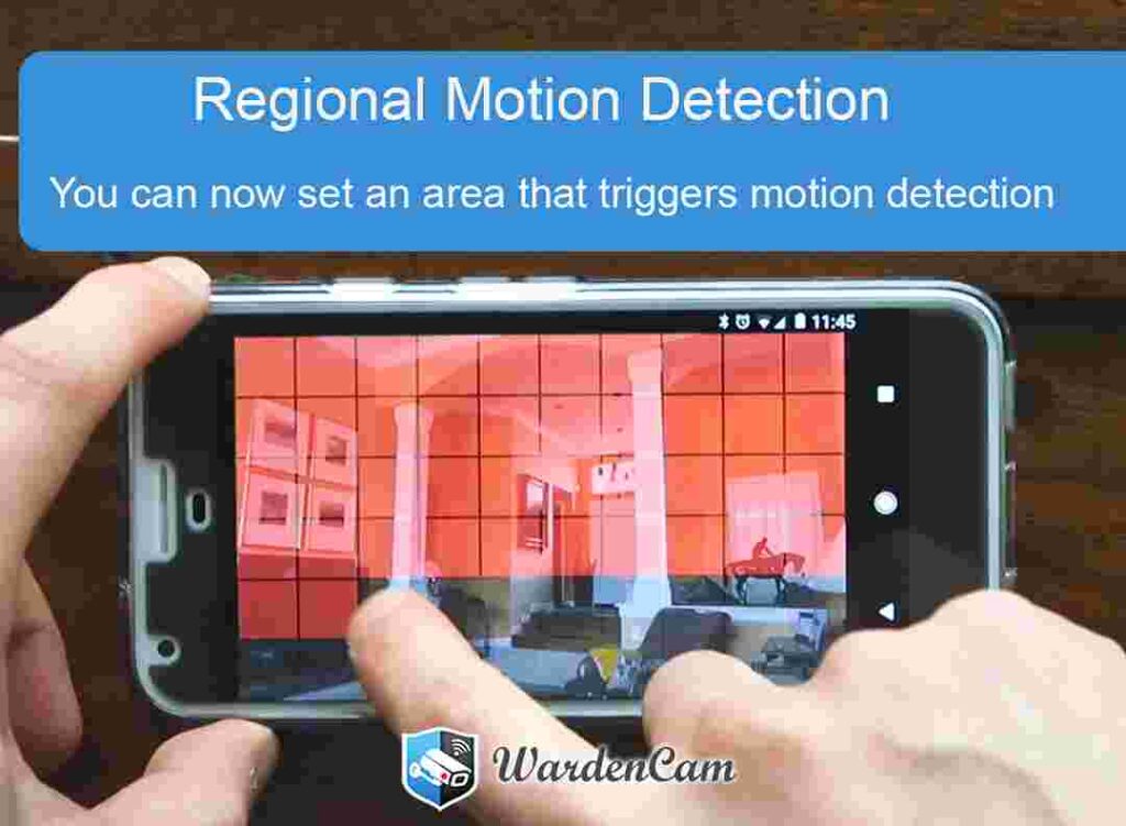video monitoring app, motion detection