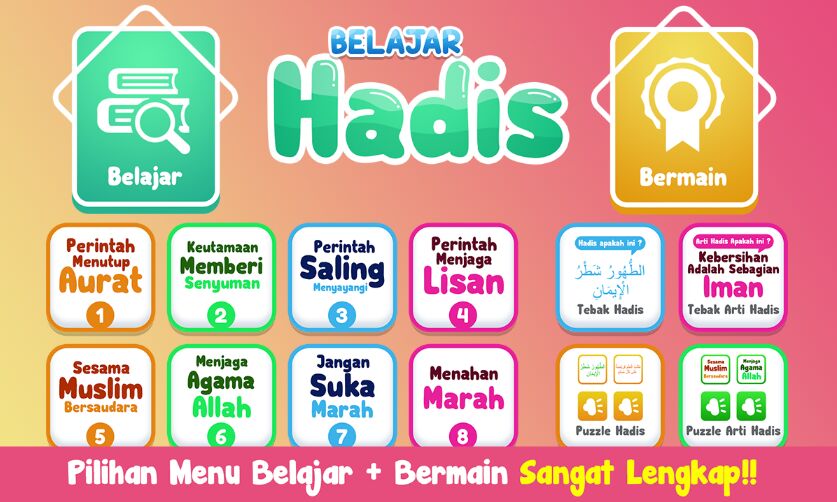 belajar hadist anak