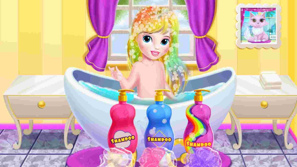 kids game, girls
